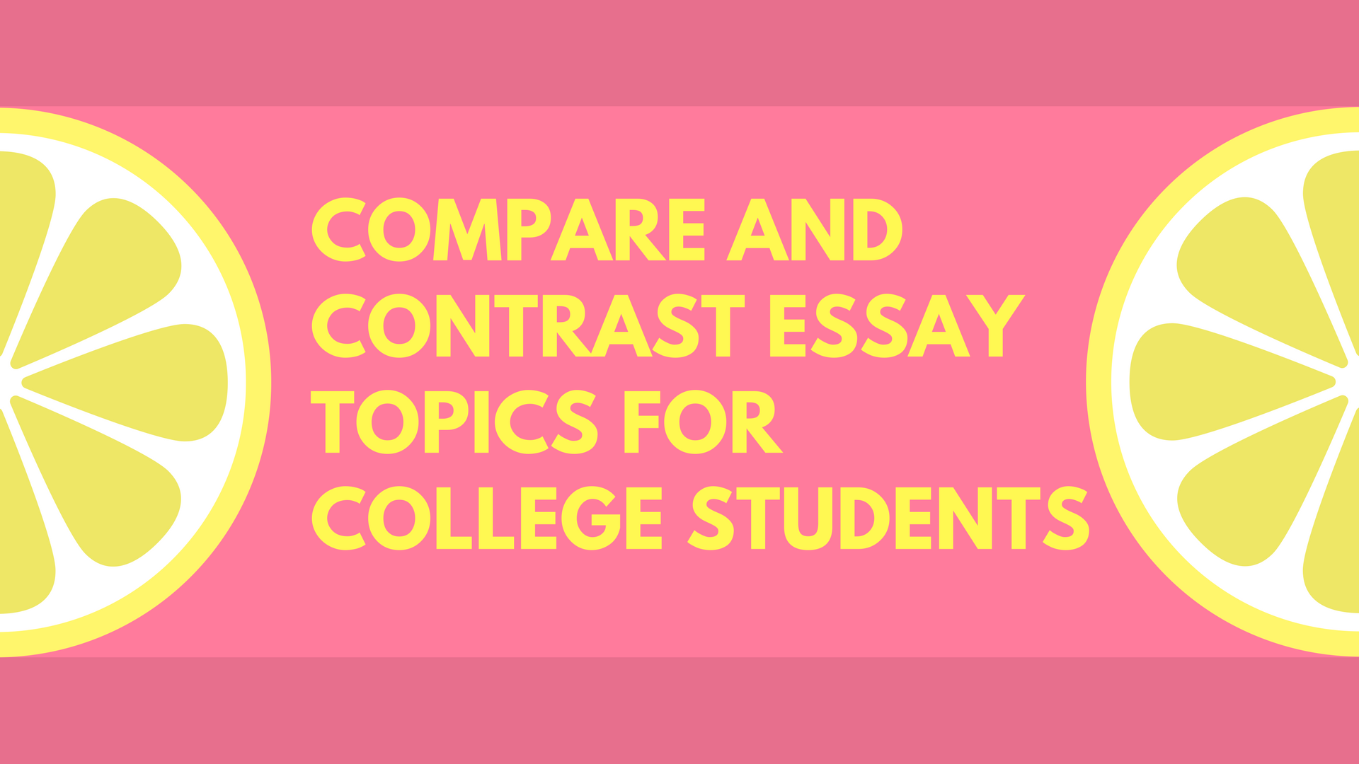 compare and contrast essay prompts